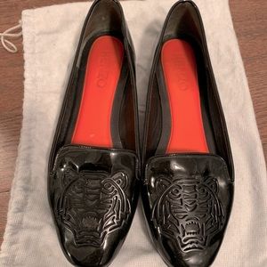 Kenzo ballet flats patent leather